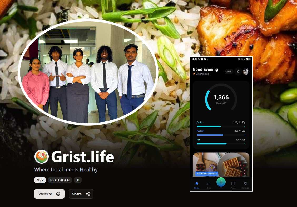 Grist AI-driven diet planning application